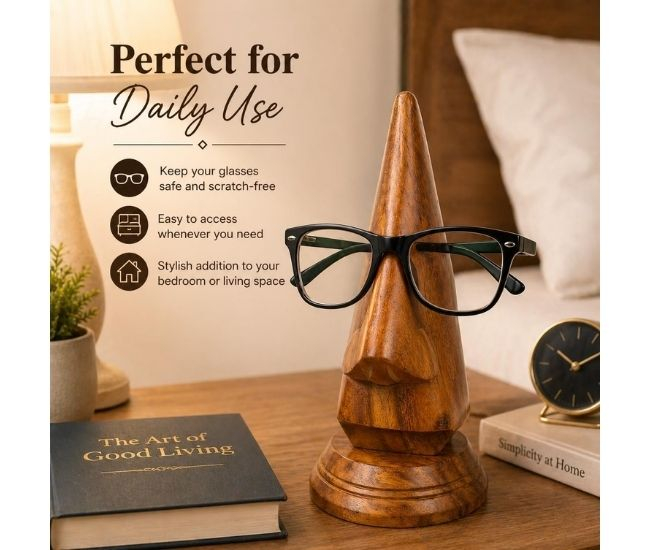 Wooden Glasses Holder