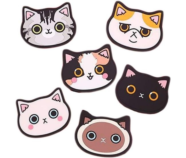 Cat Coaster Set