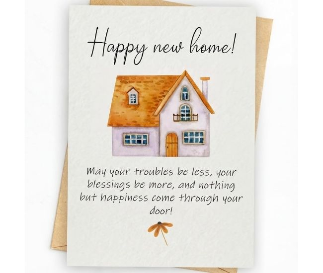 Happy New Home Card