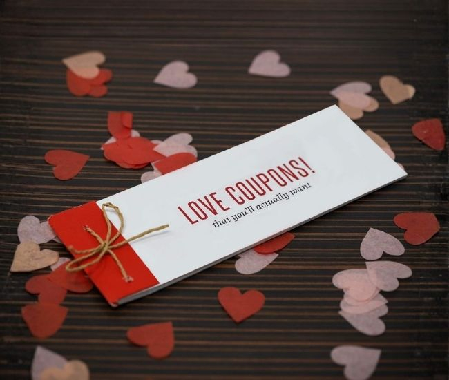 Love Coupon Book