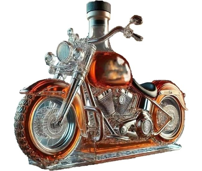 Motorcycle Whisky Decanter