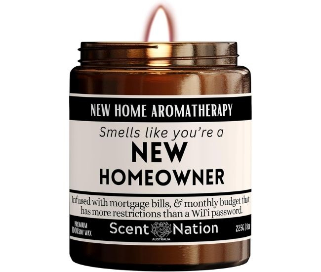 New Homeowner Candle