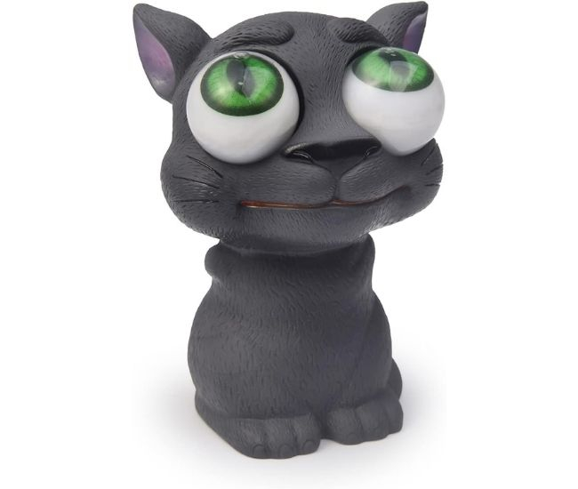 Pop-Eyed Cat Stress Toy