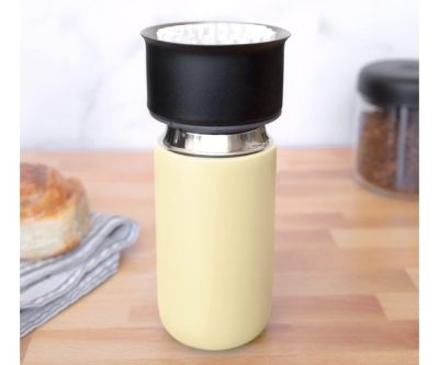 Ceramic-Lined Travel Coffee Mug