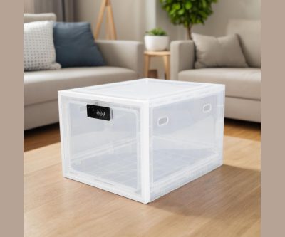 Combination-Lock Fridge Storage Box