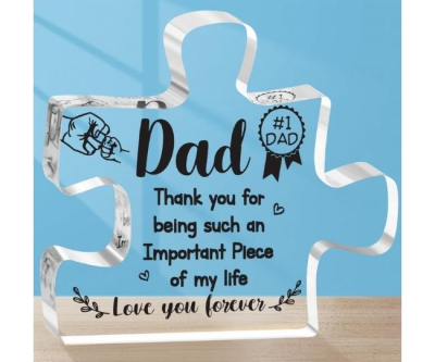 Dad Puzzle Plaque
