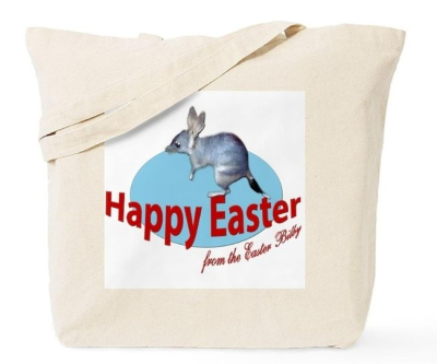 Easter Bilby Canvas Tote Bag