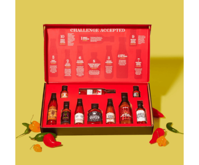 Hot Sauce Challenge Gift Set