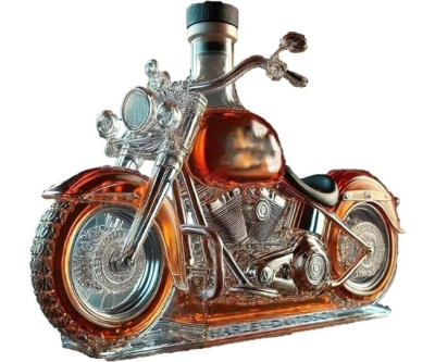 Motorcycle Whisky Decanter