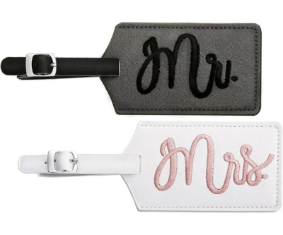 Mr and Mrs Luggage Tags
