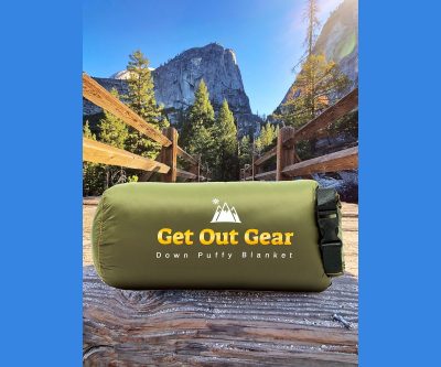 Packable Down Camp Blanket