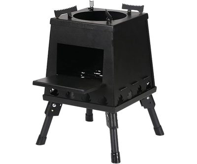 Folding Wood-Burning Rocket Stove