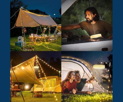 Retractable Camp String Lights
