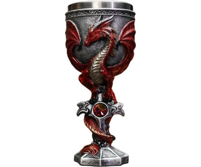 Red Dragon Gothic Goblet