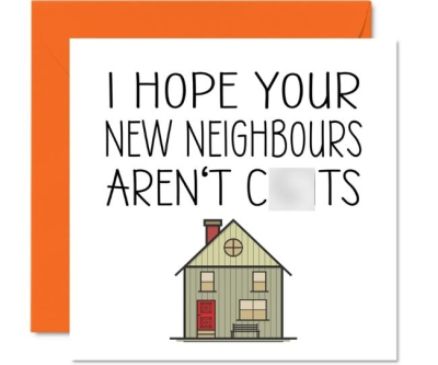 Rude New Home Card