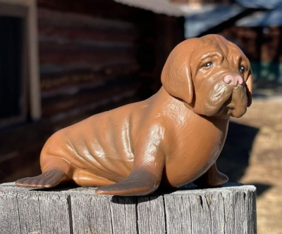 Sea Lion Mastiff Figurine