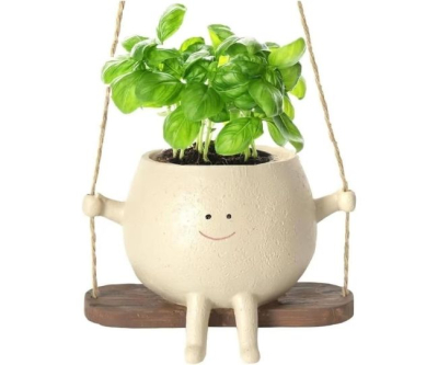 Swing Face Planter Pot