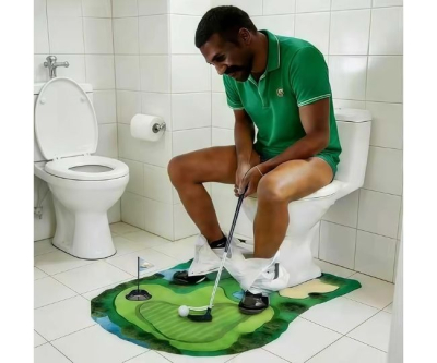 Toilet Golf Game Set