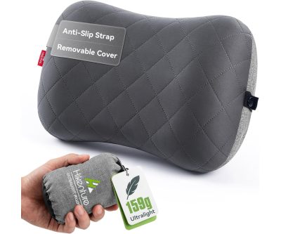 Pack-Flat Inflatable Camp Pillow