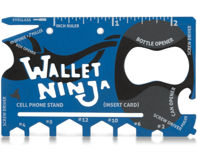 Wallet Ninja 18-in-1 Multi-Tool