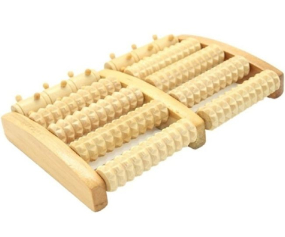 Wooden Foot Massage Roller